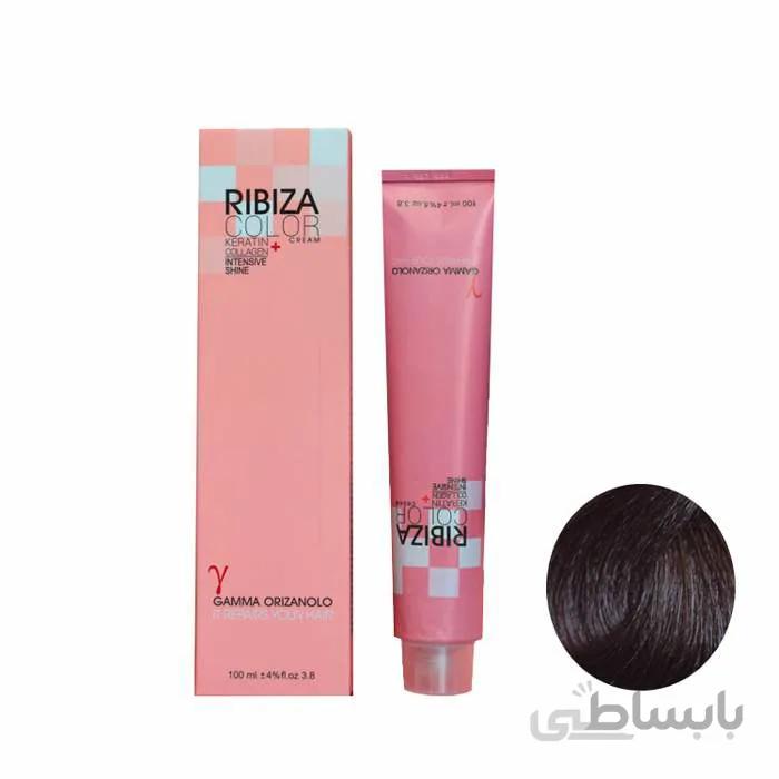 رنگ مو ریبیزا قهوه‌ای خاکستری روشن شماره 5.1