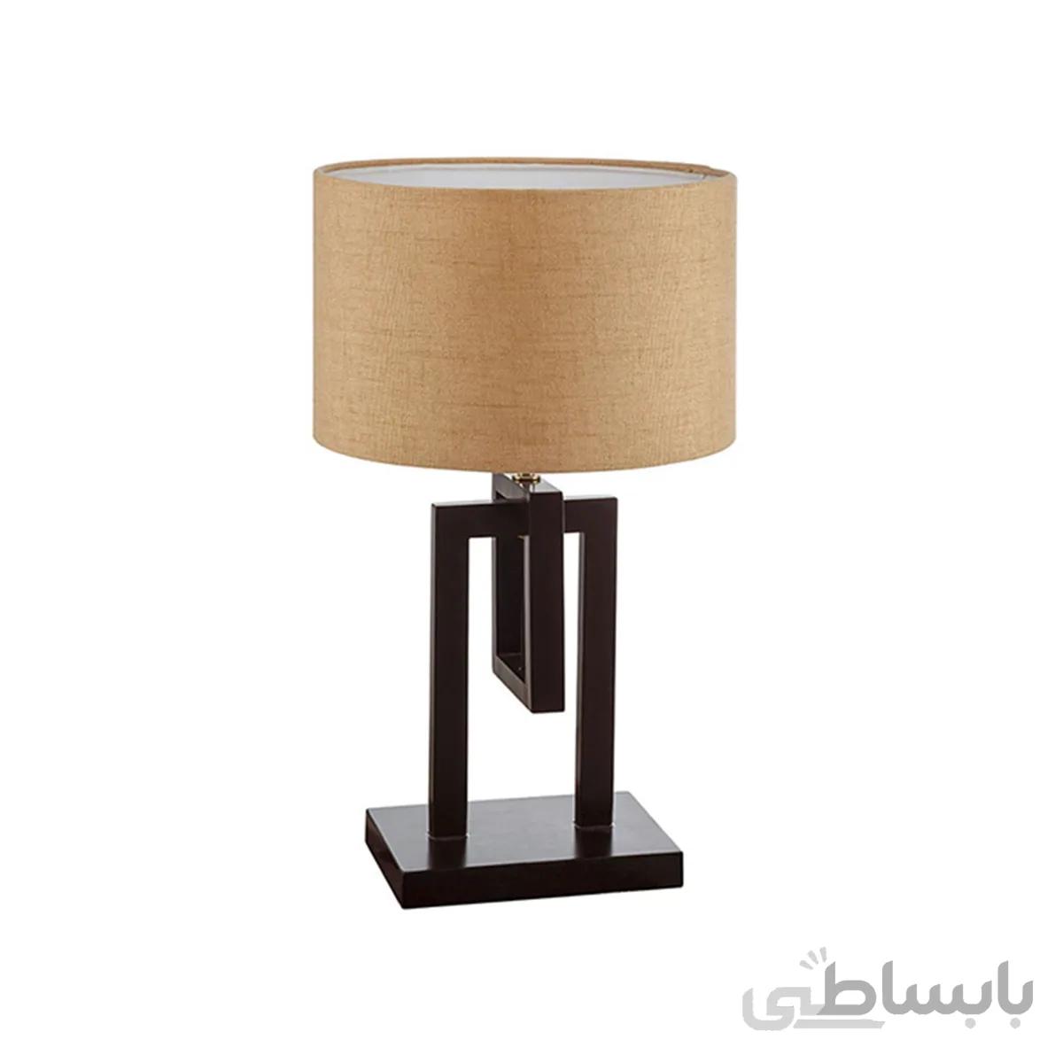 آباژور رومیزی چوبی مدرن چشمه نور مدل MT7027/BR