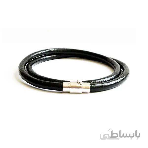 دستبند چرم طبیعی زنانه BLNW101