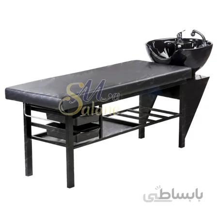 تخت سرشور آرایشگاهی صنعت نواز مدل SN-7010 ا Sanat Nawaz Hairdressing Bed Model SN-7010