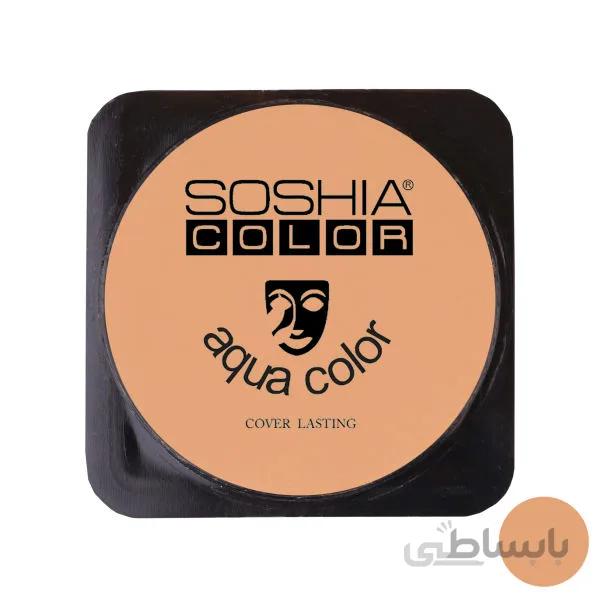 پنکیک سوشیا مدل سنگی و آکوا 30گرم شماره T320 صورتی بژ