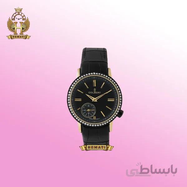 ساعت مچی دخترانه کلبرت مدل COLBERT 0147L مشکی-طلایی