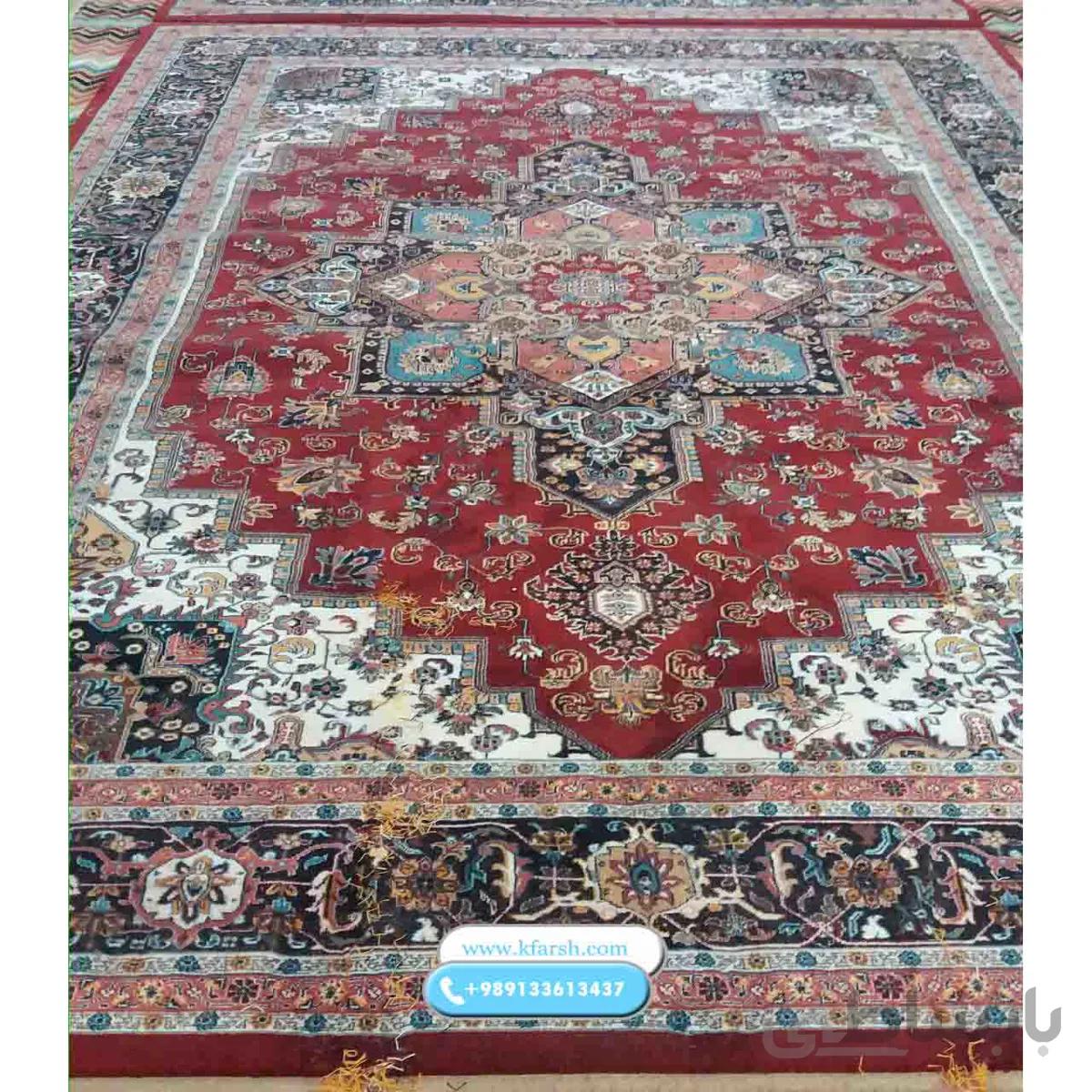 فرش ۵۰۰ شانه طرح هریس لاکی