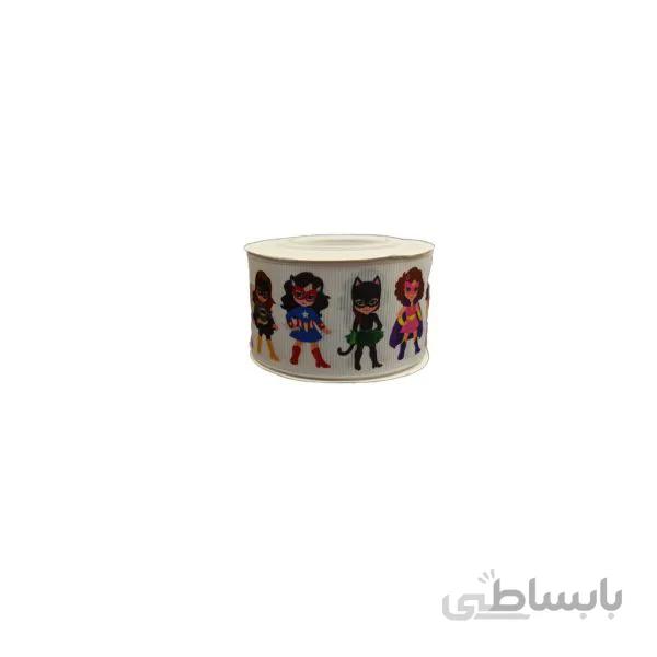 روبان گروگن 4 سانت طرح دار متری کد 3072G
