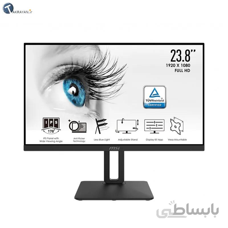 مانیتور ام اس آی PRO MP242P 23.8inch ا MSI PRO MP242P Professional Monitor