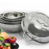 سرویس 6 پارچه آبکش استیل دسینی
