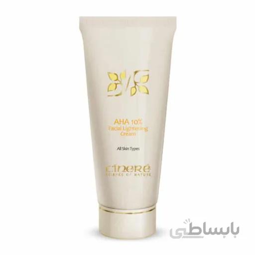 کرم لایه بردار صورت۱۰% AHA سینره ۴۰ میلی لیتری ا -