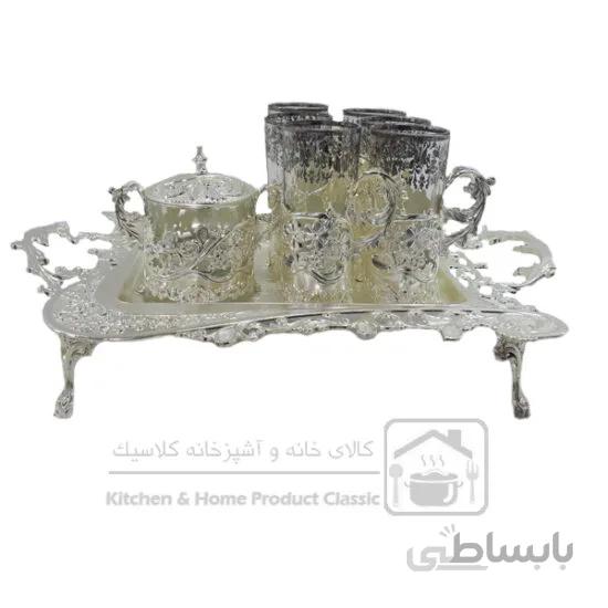 ست چایی سلوین ارکید سیلور کد s18900