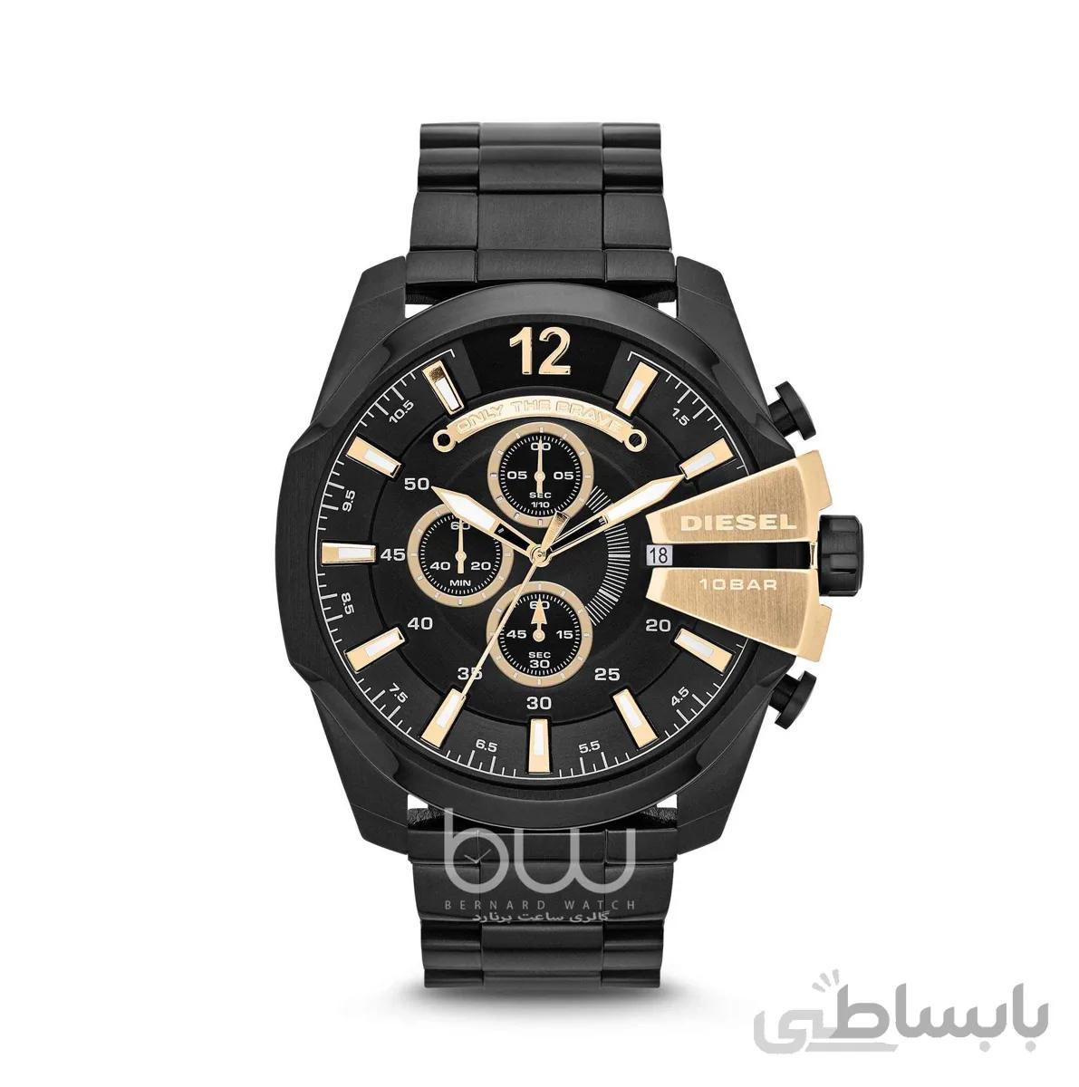 ساعت مچی مردانه دیزل شاخدار / DIESEL Mega Chief DZ-4338