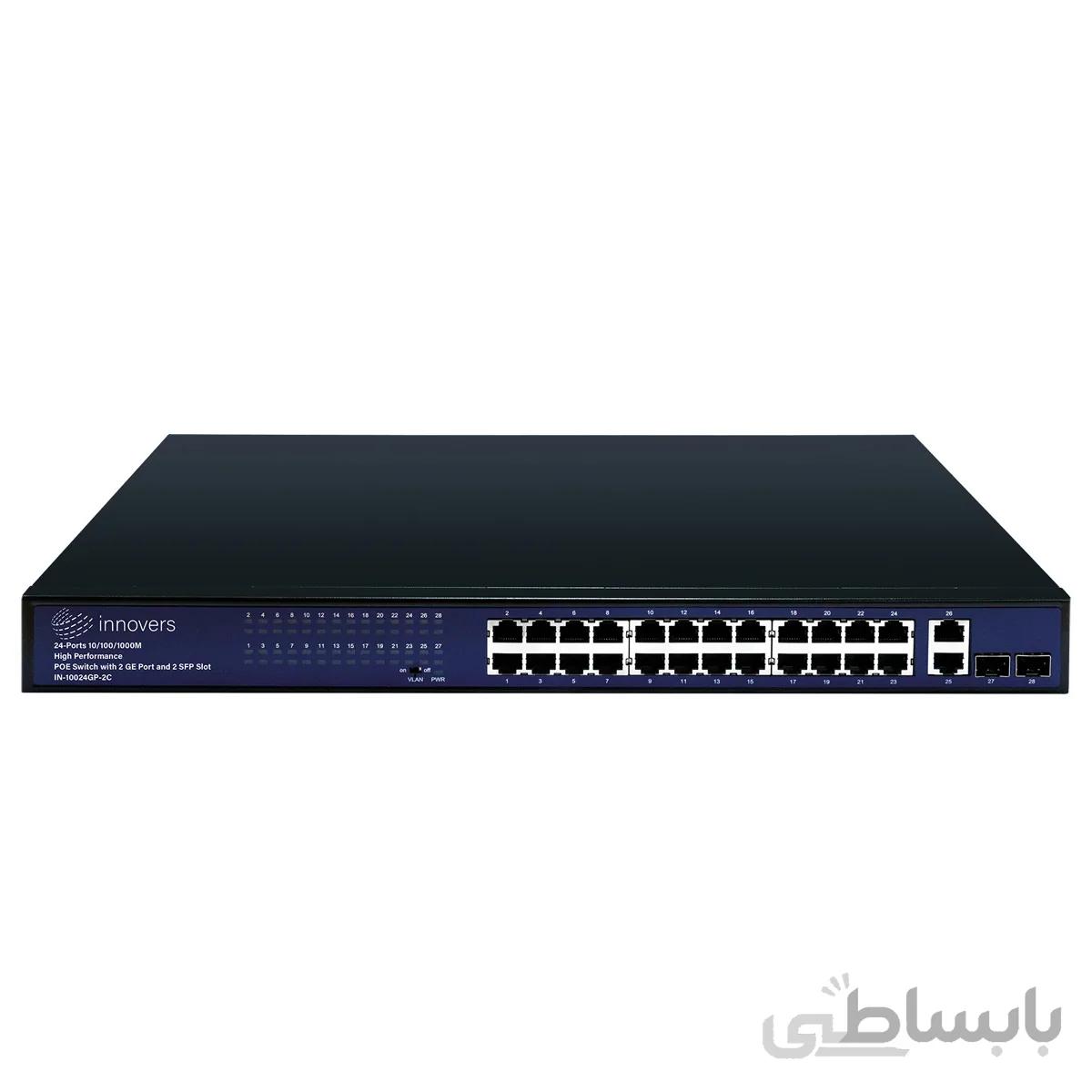 innovers IN-10024GP-2C Rackmount PoE switch