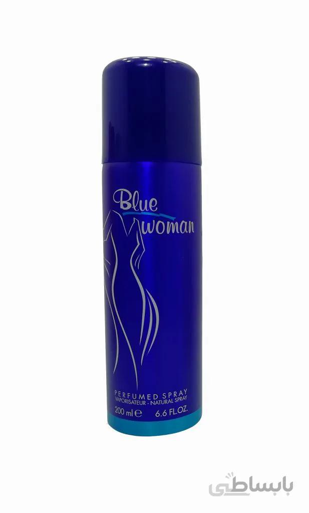 اسپری بدن عطر BLUE WOMEN حجم 200ML