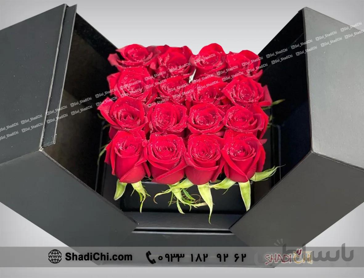 باکس گل مکعبی افروز شماره ۱۹