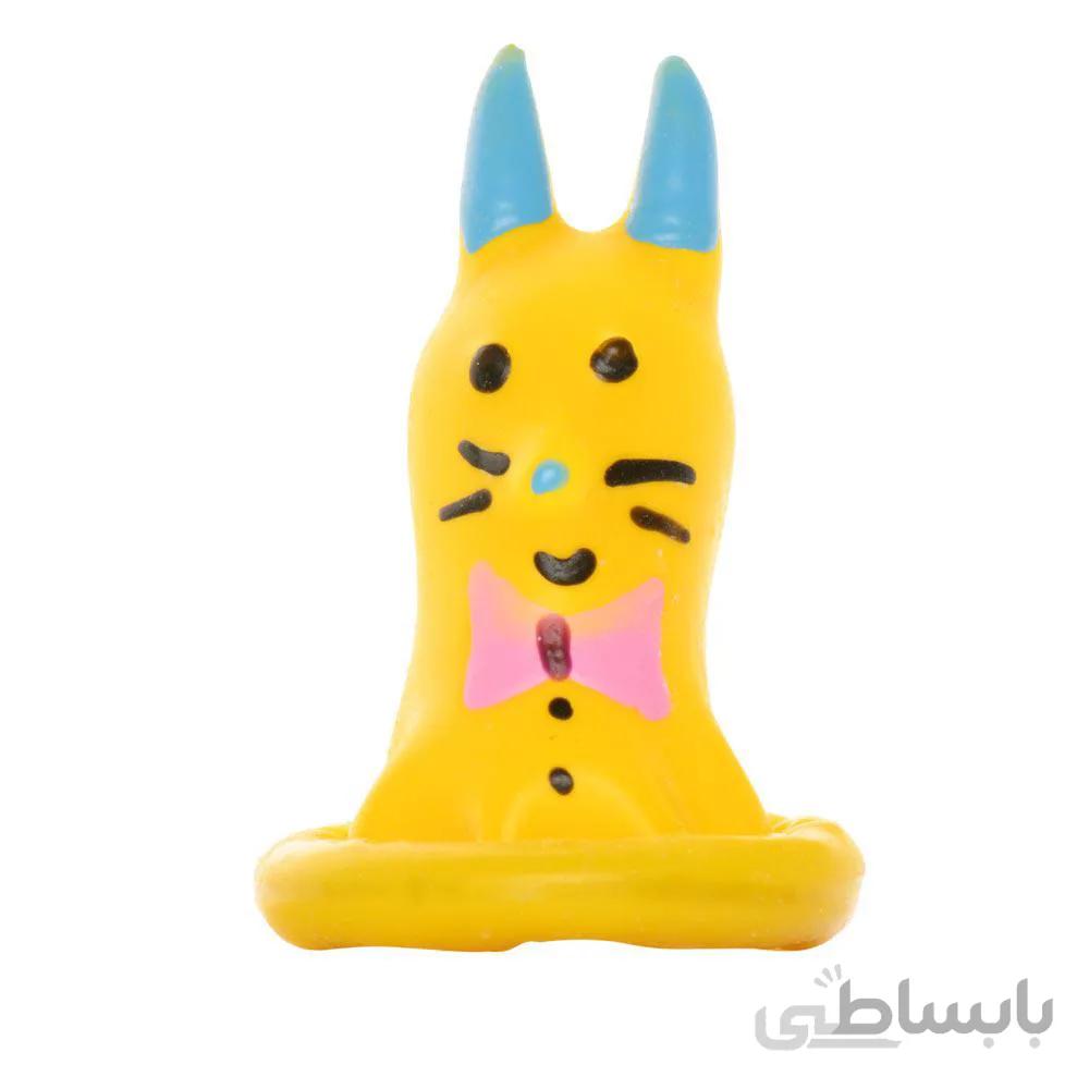 کاندوم عروسکی گربه زرد مدل YELLOW CAT