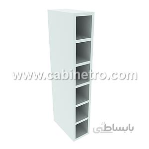 یونیت دیواری | جا بطری | ارتفاع 90 | اکریلیک