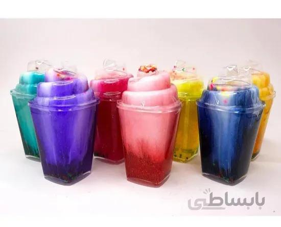 اسلایم خامه ای کهکشانی