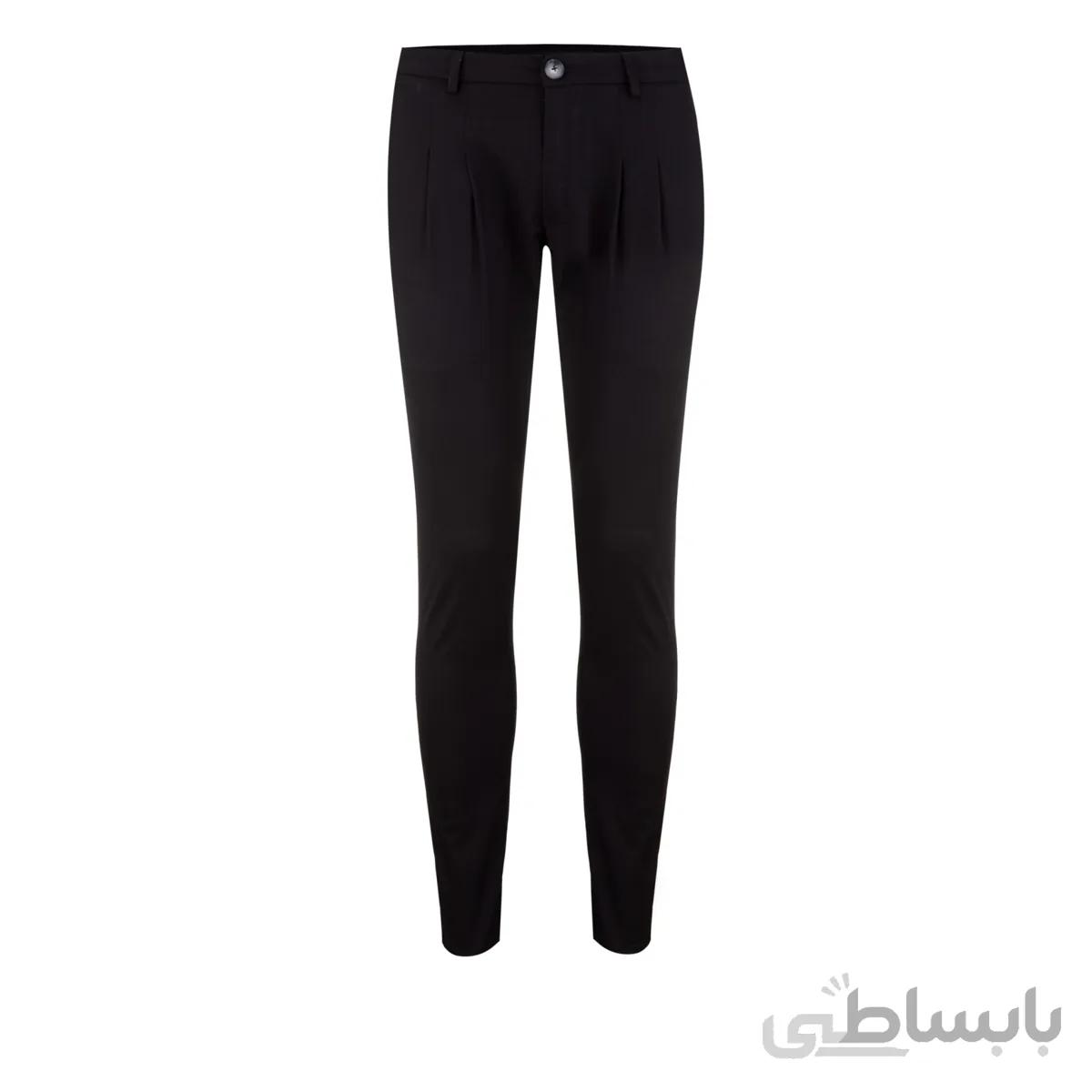 شلوار پارچه فاستونی پریمو مدل پیله دار 3171/02