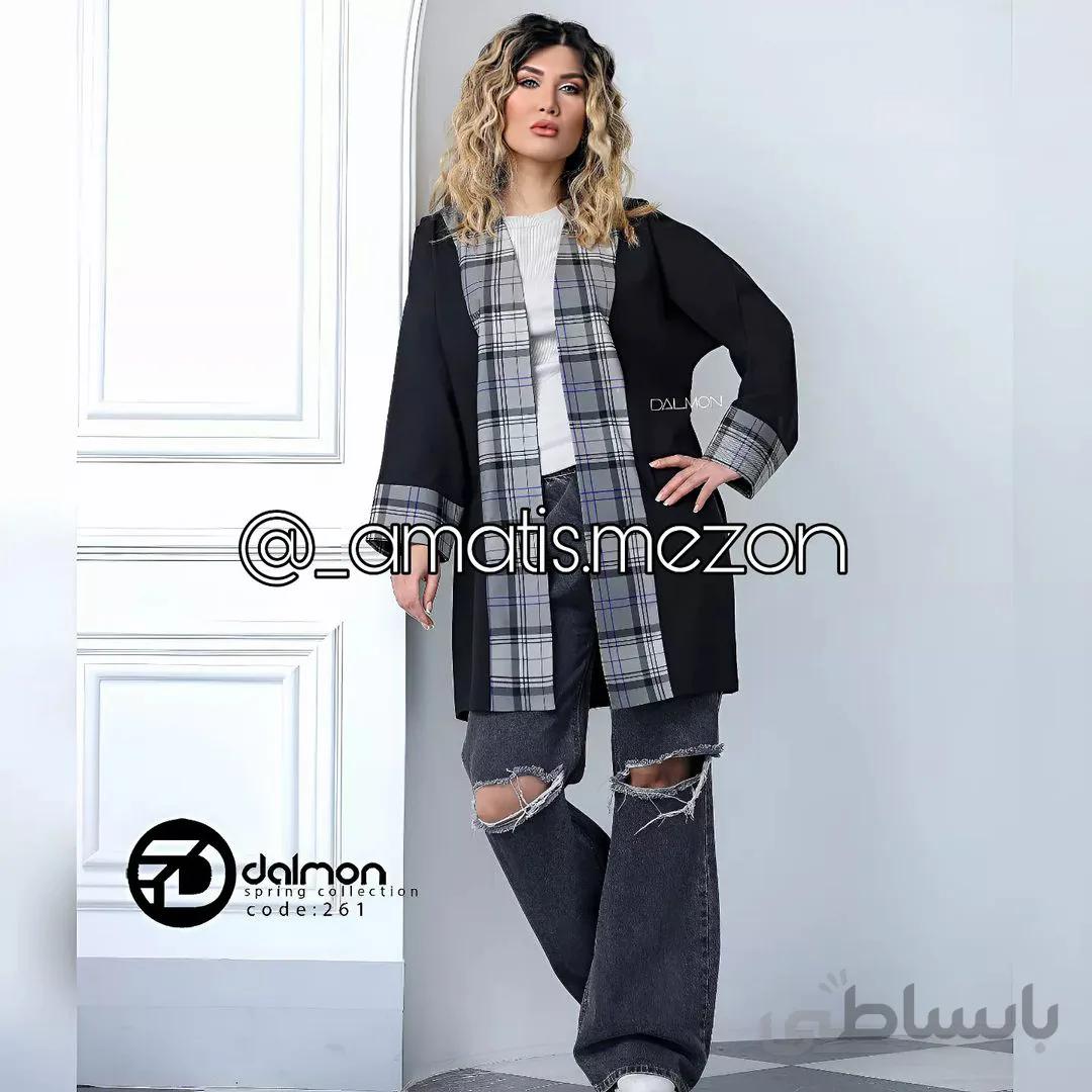 مانتو مدل نیلی کد ۲۶۴