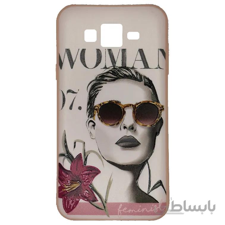 کاور گوشی سامسونگ j7 2015 طرح وومن برند vip design