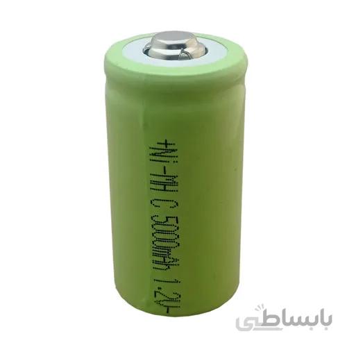 باتری سایز C شارژی 5000mah