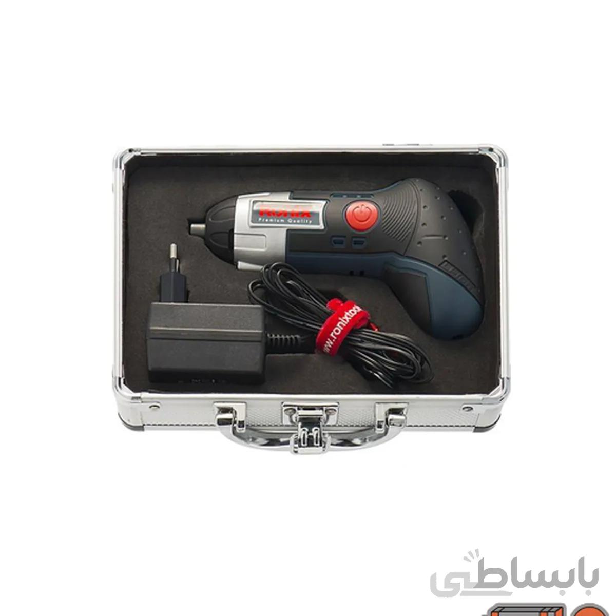پیچ گوشتی شارژی مشتی کیفی 3/6 ولت لیتیوم رونیکس مدل 8500 ا 8500