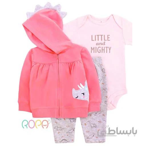 سه تکه سویشرت دار دخترانه کارترز