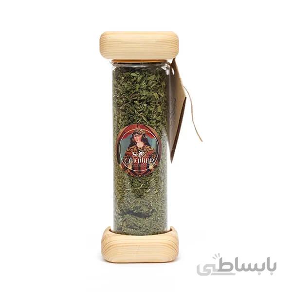 35 گرم نعناع خشک درب چوبی