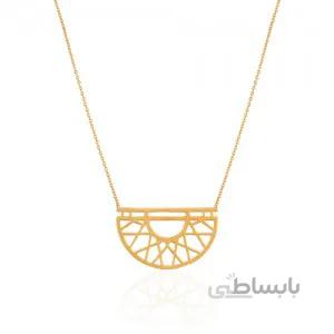گردنبند طلا طرح اسلیمی کد LN867