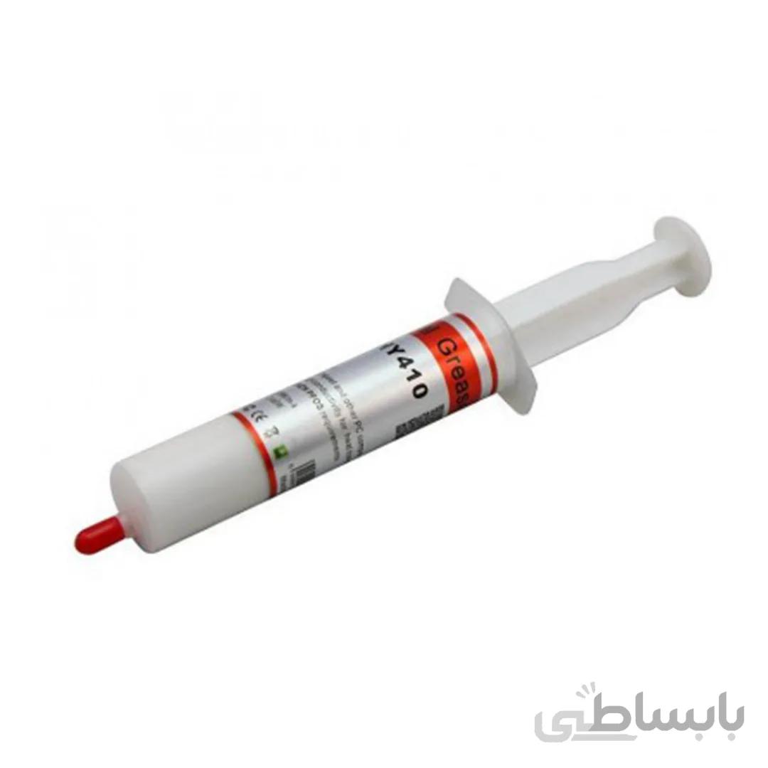 خمیر سیلیکون سرنگی سفید HY410