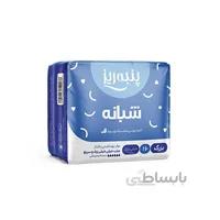 نوار بهداشتی بالدار مشبك بزرگ نازك شبانه پنبه ريز