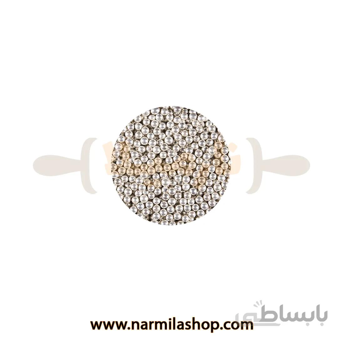 مروارید خوراکی نقره ای
