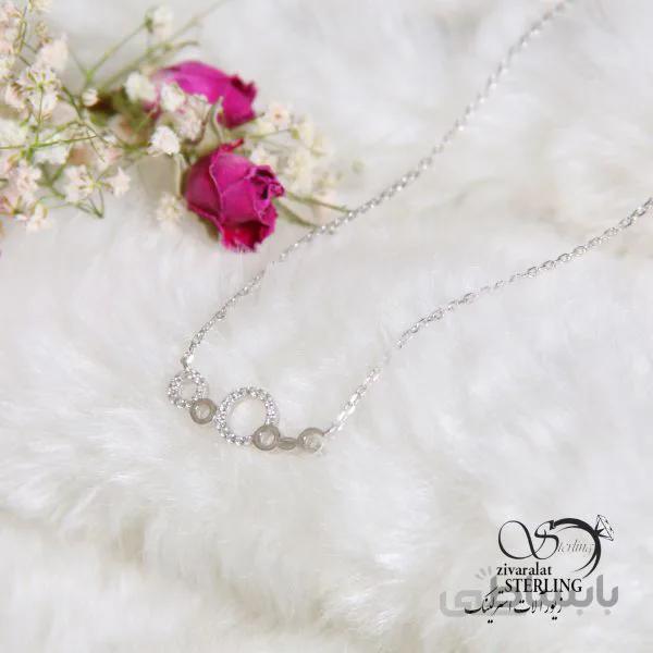 گردنبند نقره زنانه کد 181460