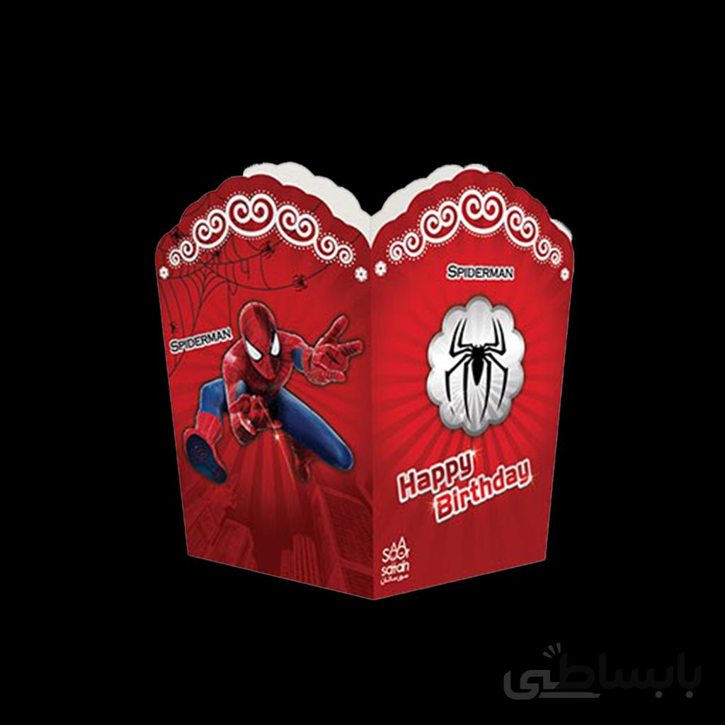 ظرف پاپ کرن تم تولد مرد عنکبوتی
