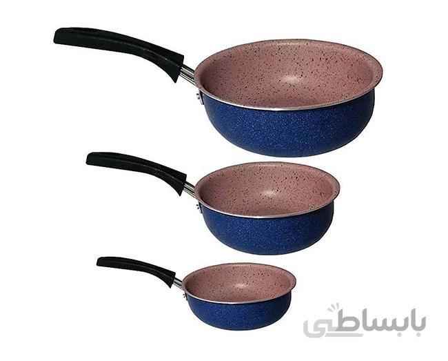 سرویس تابه گرانيتي 3 پارچه تکنو مدل New