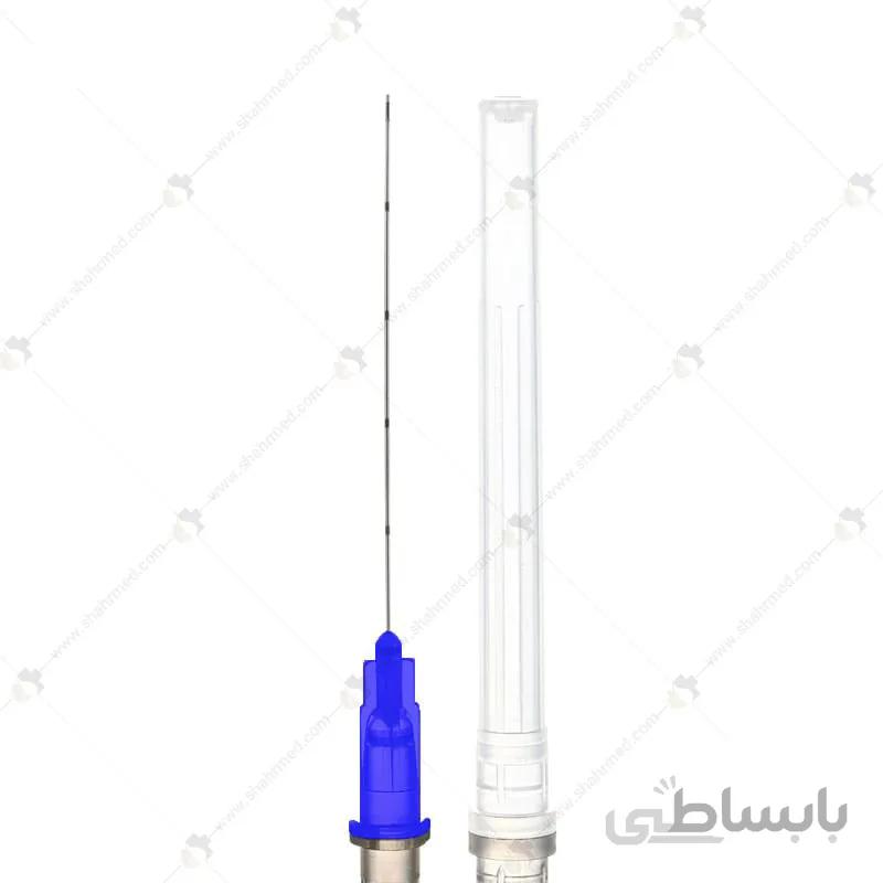 میکرو کانولا تزریق گیج 23 طول 70 میلی متر همراه با سرسوزن Micro Cannula 23G 70mm