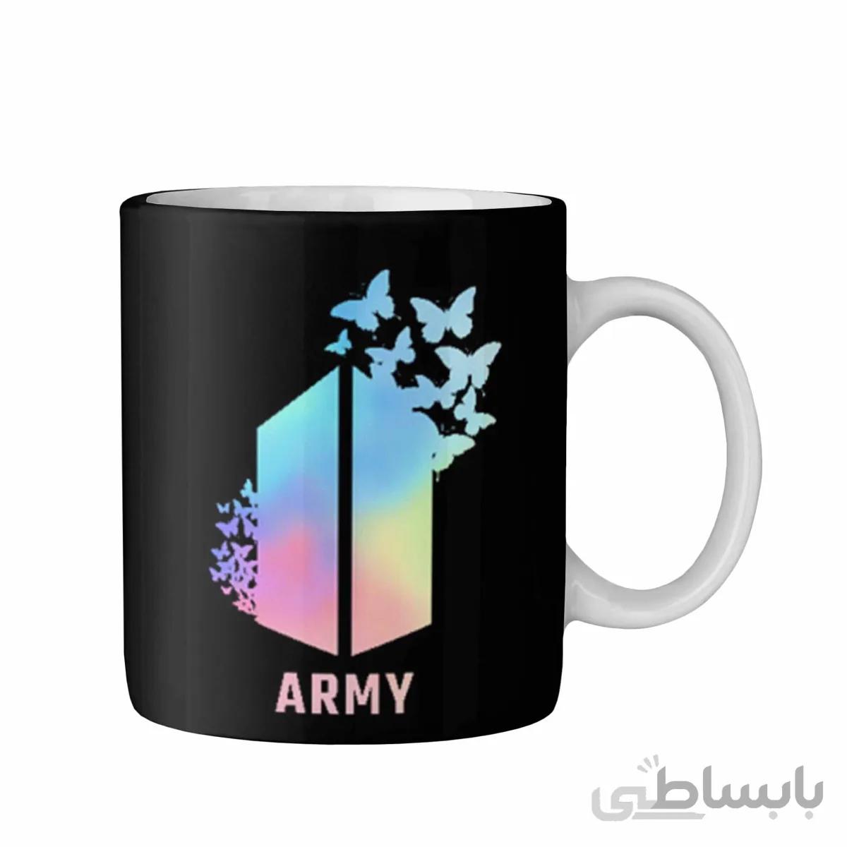 ماگ طرح بی تی اس BTS کد 284689