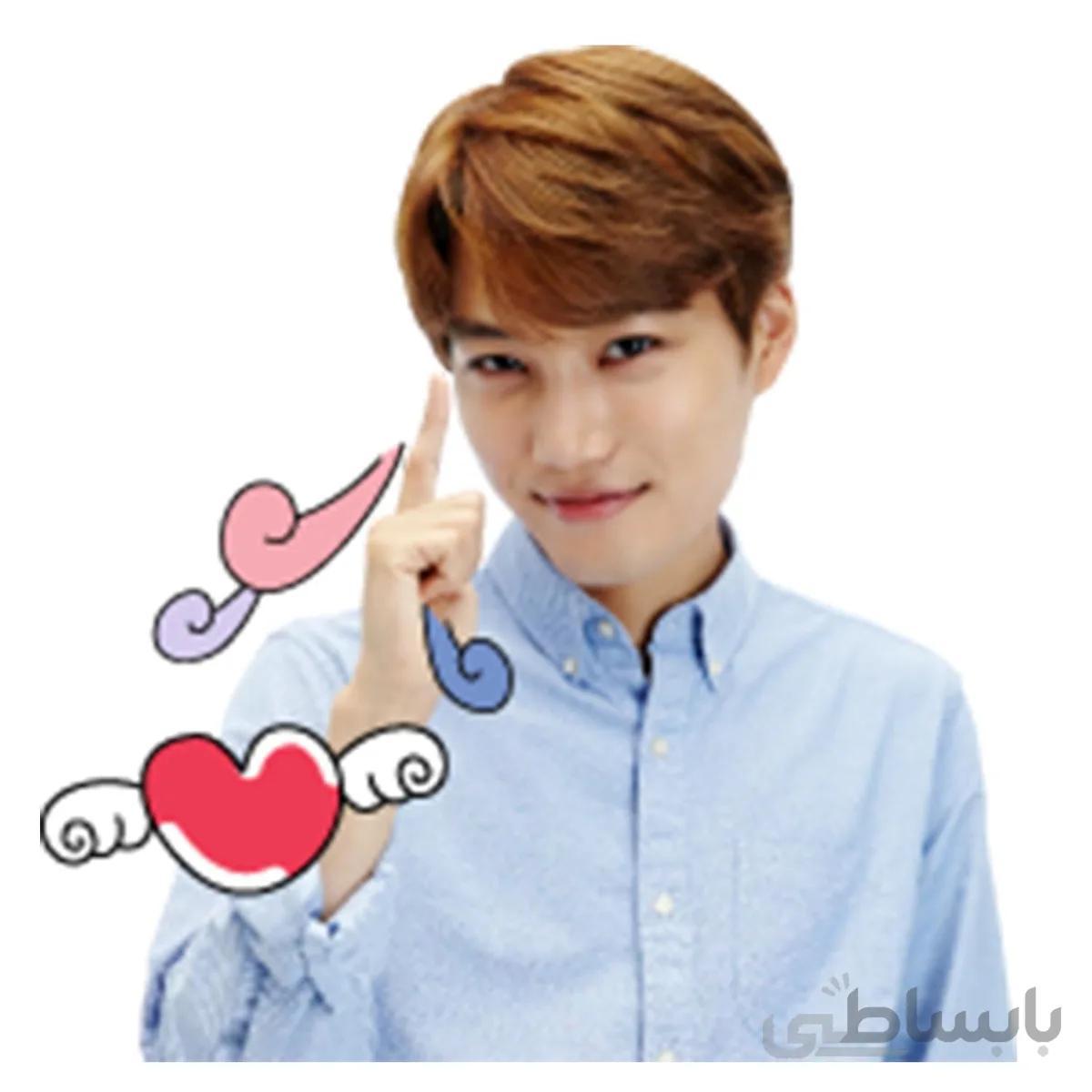 استیکر exo کد 111213