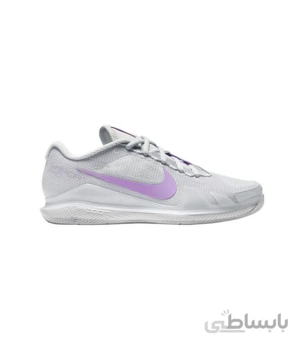 کفش تنیس نایک سری VAPOR PRO تکنولوژی AIR ZOOM مدل clay رنگ بنفش