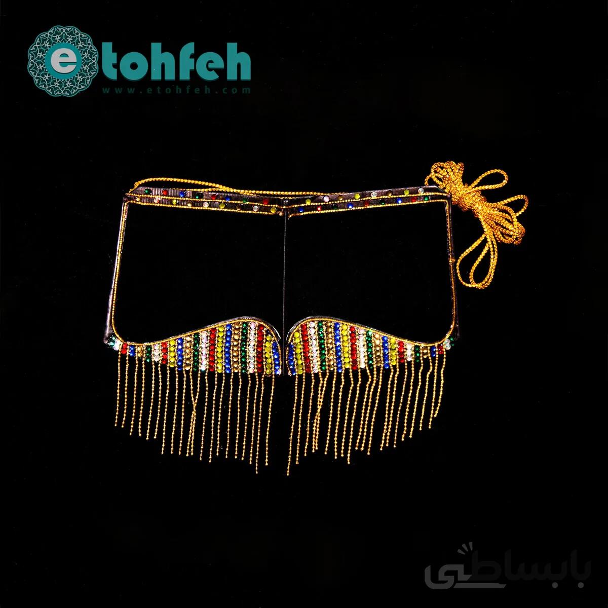 برقع ریسه ای نگینی هفت رنگ