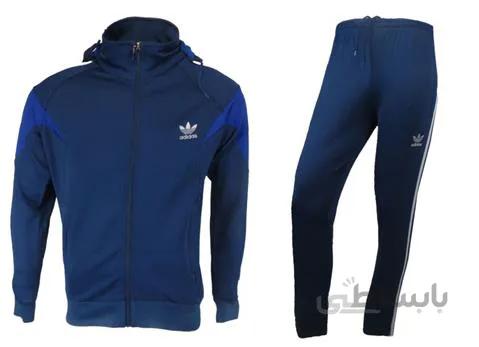 ست گرم کن و شلوار ورزشی مردانه مدل adidas آدیداس KHP54-107 ا Mens adidas Necktie Heater and Trousers-KHP54-107