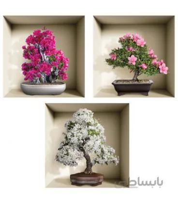 استیکر سه بعدی طاقچه مجازی طرح بن سای