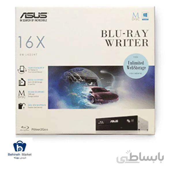 مشخصات ، قیمت و خرید درایو بلوری اینترنال ایسوس با پک BW-16D1H