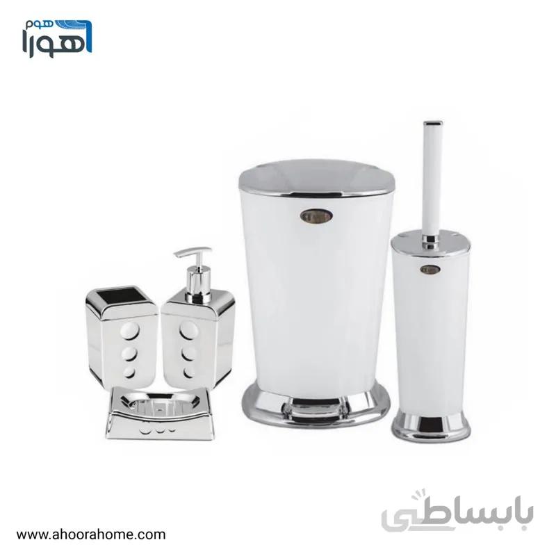 ست سرویس بهداشتی آرتا سفید کرم