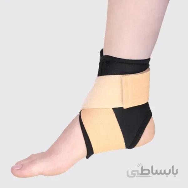 قوزک بند نئوپرن ساده طب و صنعت کد11300 ا Tebosanat Neoprene Ankle Support