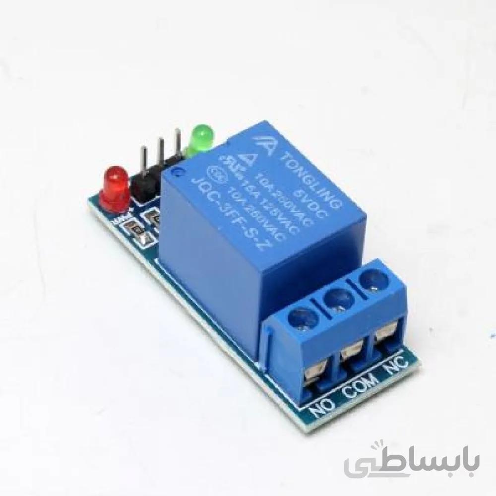 RELAY MODULE 5V ماژول رله یک کاناله 5 ولت