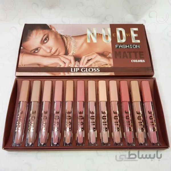 پک ۱۲عددی رژ لب مایع هدی بیوتی HudaBeauty