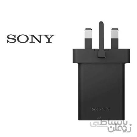 کلگی سونی شارژر اصلی دیواری 3 پینnسوکت 3 پینnاداپتور اورجینال sonyn2 امپر و 1.5 امپرnسرجعبه ایn18 وات 18wnکلگی سونی