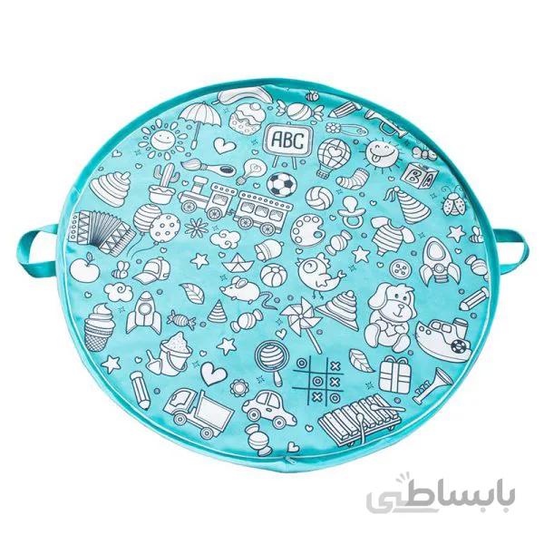 تشک بازی مدل کیف شو آبی نی نی شادی B-Toys
