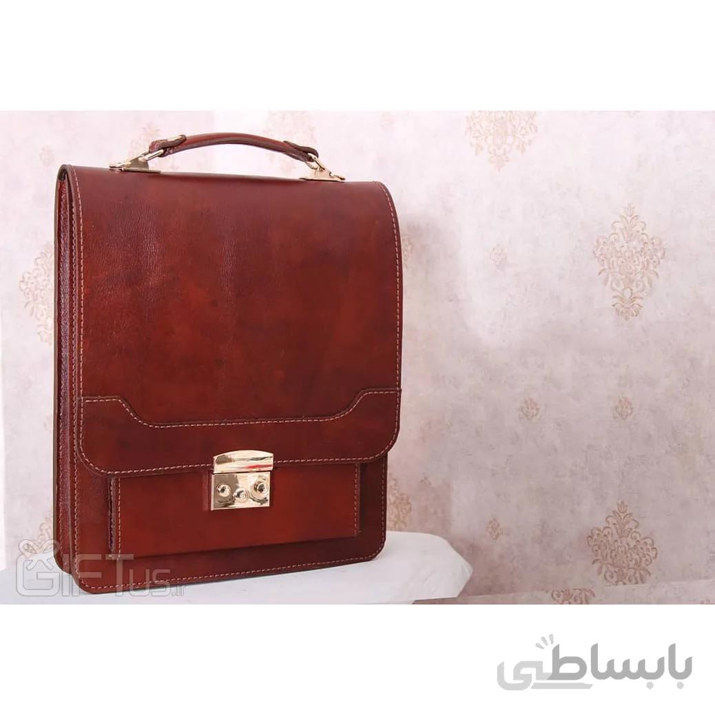 کیف نیمه‌اداری چرمی