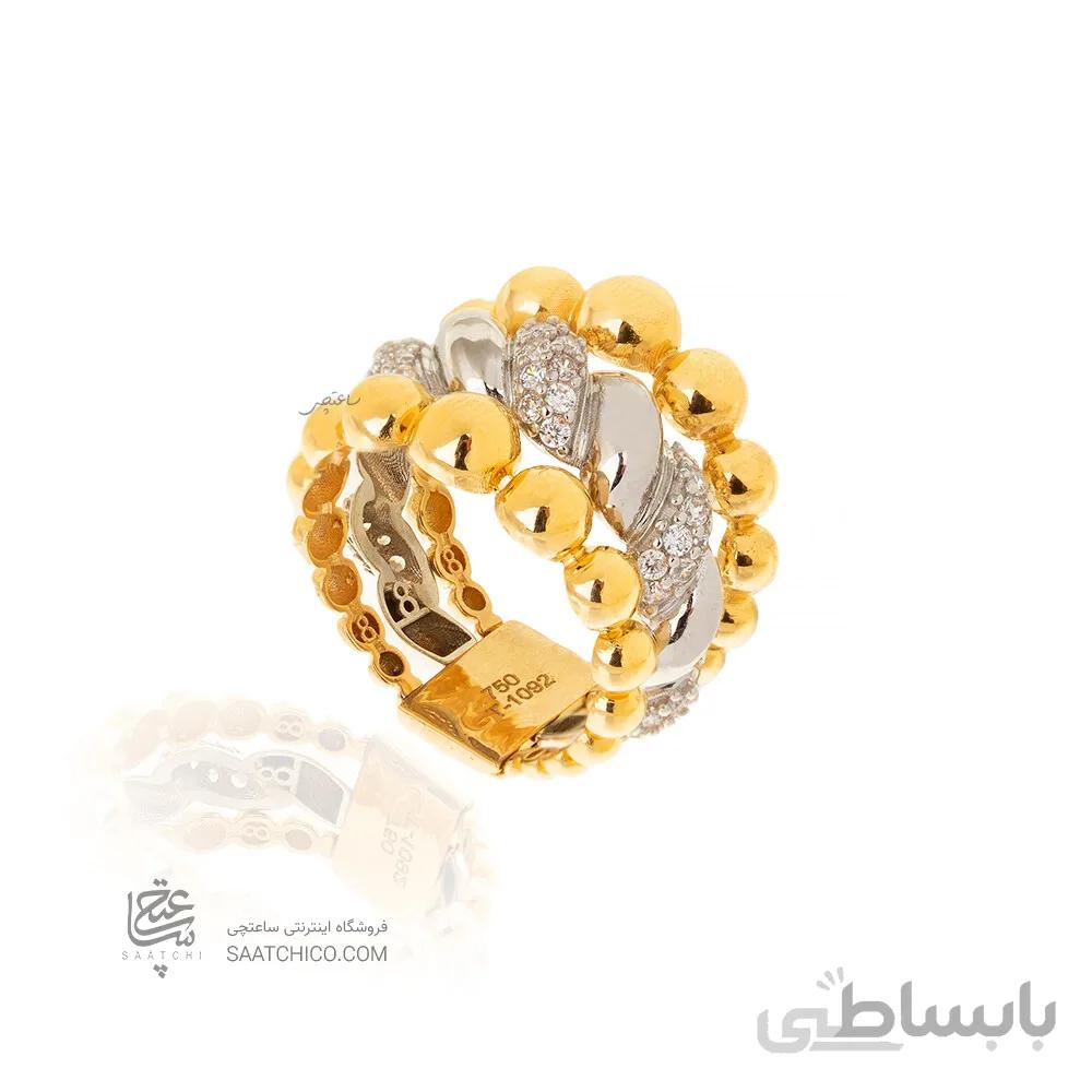 انگشتر طلا کد CR559