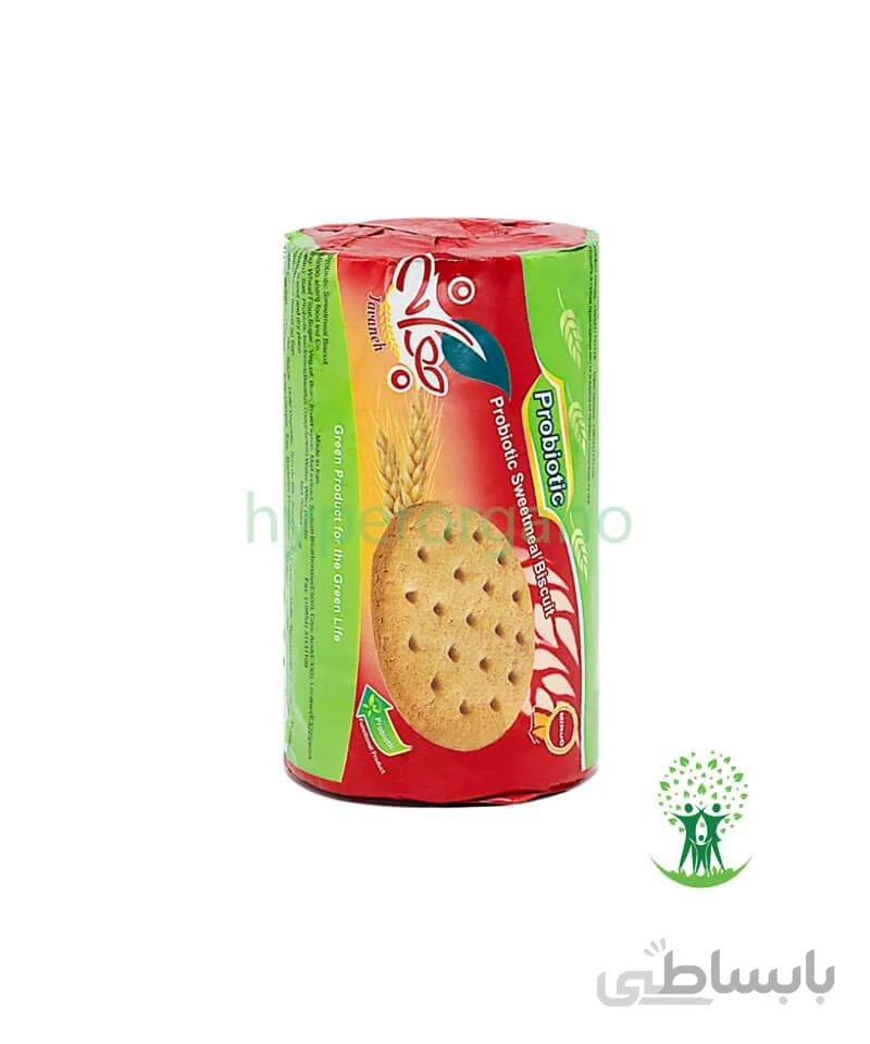 بیسکویت سبوسدار پروبیوتیک 190 گرمی جوانه مینو